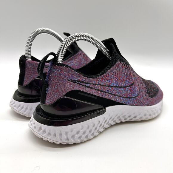 Nike Epic React Flyknit 2 Shoes Womens Size 7 Slip On Running BV0415-002 - Picture 5 of 9